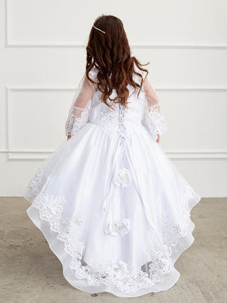 Carmen (1201) Long Sleeve Communion Dress