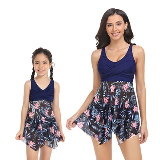 Mommy & Me Flowered Swimdress