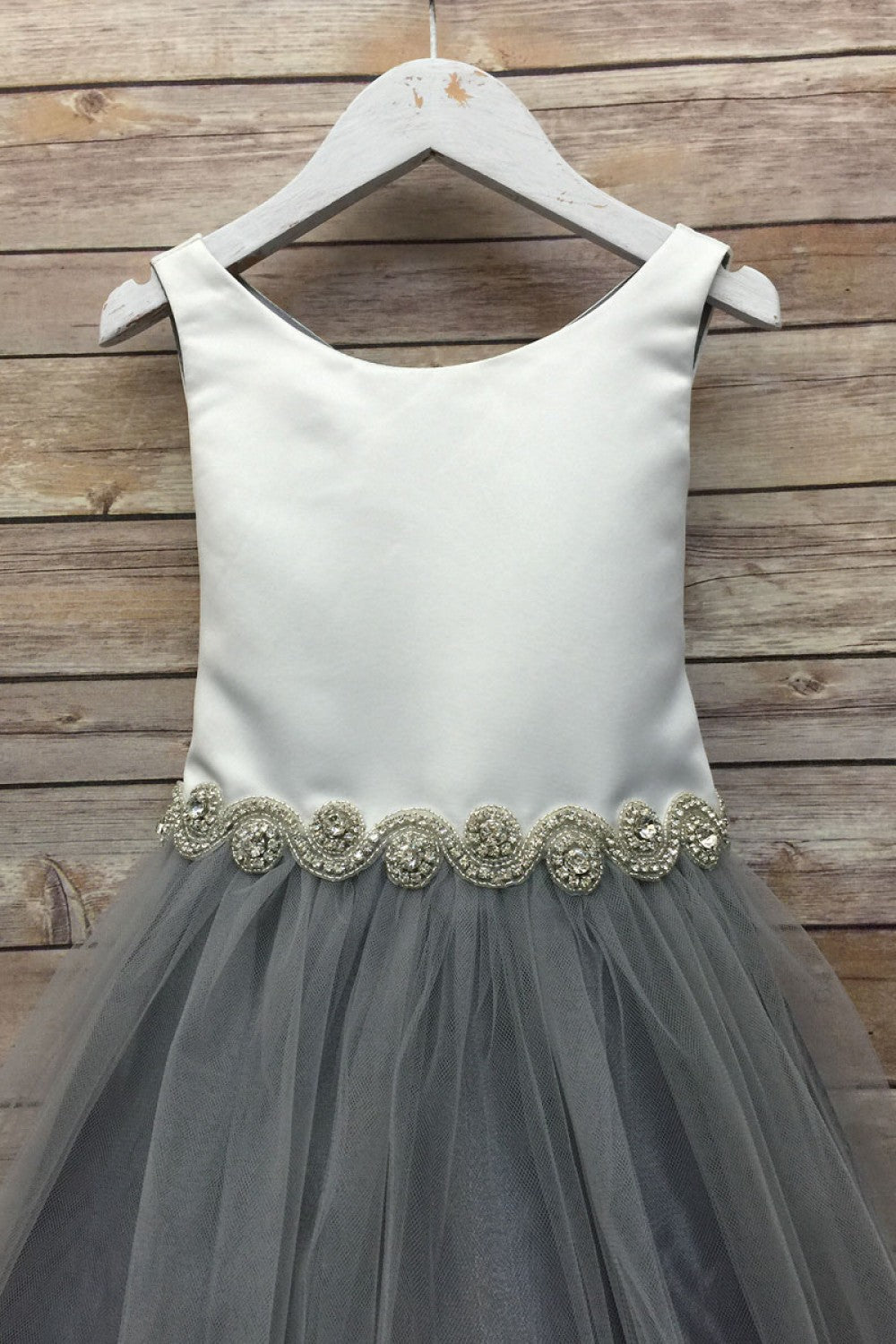 LISETTE ティナ Lissette 212RB-L Rhinestone-Satin top with Tulle Skirt Sizes