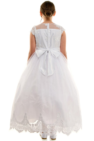 Kristen 303L Flower Girl or Communion Dress Size 14-20