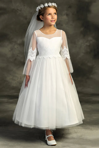 Elegant and Sophisticated: Buy Long Sleeve Communion Dresses Lil Fashionistas Elegant and Sophisticated: Buy Long Sleeve Communion Dresses Lil Fashionistas