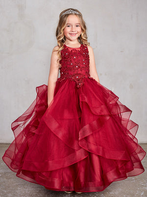 Ashley (7018) Girl's Special Occasion/Flower Girl/ Mini Quince Dress Sizes 2-18