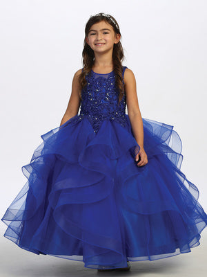 Ashley (7018) Girl's Special Occasion/Flower Girl/ Mini Quince Dress Sizes 2-18