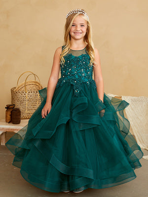 Ashley (7018) Girl's Special Occasion/Flower Girl/ Mini Quince Dress Sizes 2-18