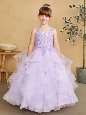 Ashley (7018) Girl's Special Occasion/Flower Girl/ Mini Quince Dress Sizes 2-18