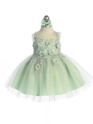 Savannah (7038S) Infant Flower Girl Dress