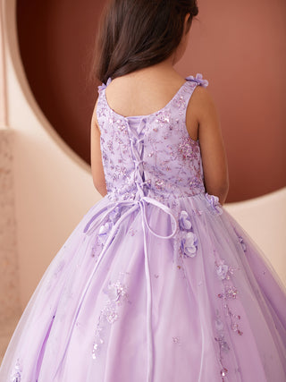 Kristen (7039)  Flower Girl/Mini Quince/Pageant Dress