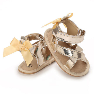3-18M Baby Girls Sequins Cross Bow Sandals