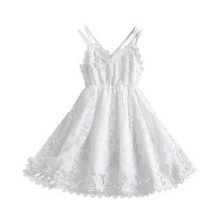 2-7Y  Girls Lace Sling Dress