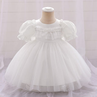 Despina 9-24M Baby Girls Puff Sleeve Party Dress