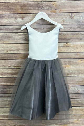 Suzanne 212 Dull Satin top with Tulle Skirt Sizes 2-12