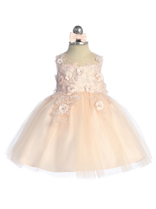 Savannah (7038S) Infant Flower Girl Dress