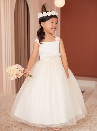 Leona (5862) Communion/Flower Girl Size 2-12