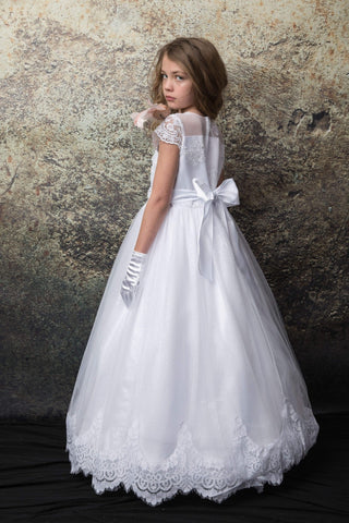 Kristen 303L Flower Girl or Communion Dress Size 14-20