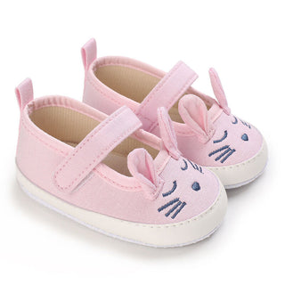 3-18M  Soft Sole Baby Bunny Shoes