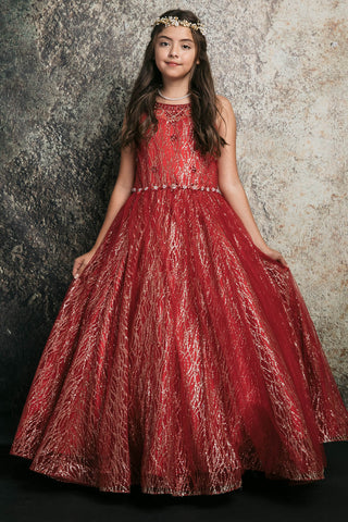 Ember Glittery Sweetheart Top Formal Gown Sizes 2-10